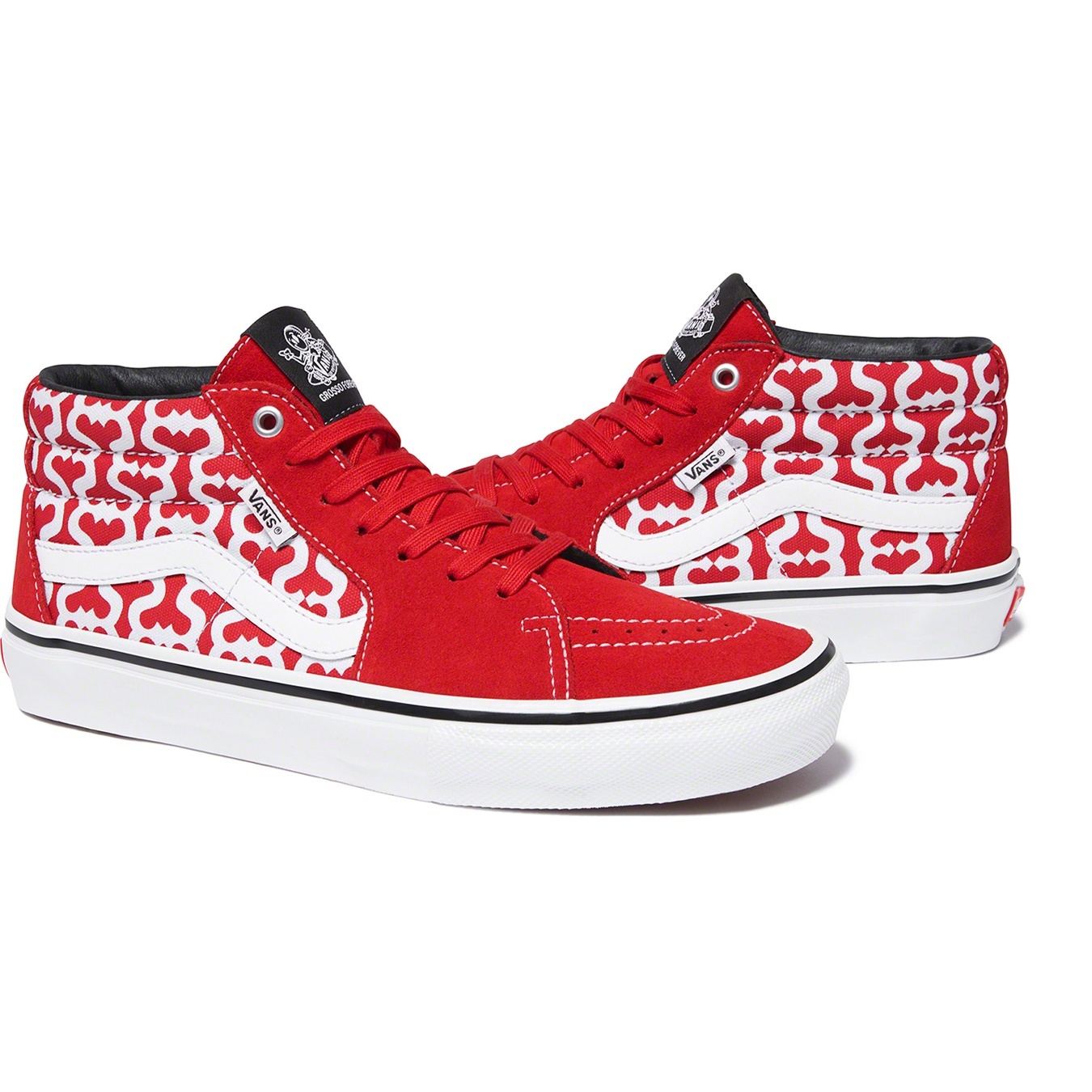 Supreme®/Vans® Monogram S Logo Skate Grosso Mid